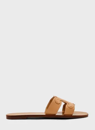Open Toe Flat Sandals