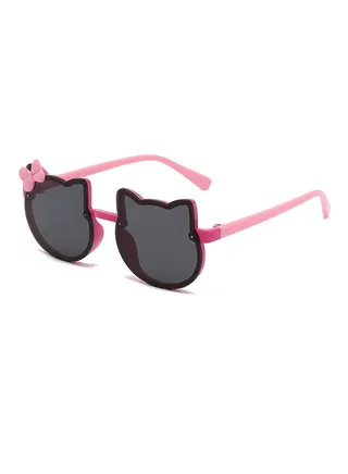 Cute Candy Color Kitty Cat UV protection Kids Sunglasses 