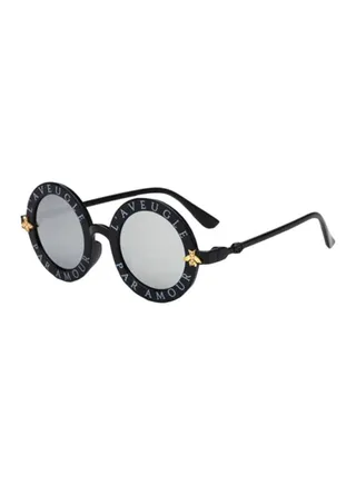Kids' L'Aveugle Par Amour Round Sunglasses 