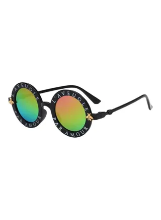 Kids' L'Aveugle Par Amour Round Sunglasses 