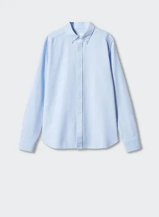 Kids Essential Oxford Slim Fit Shirt 