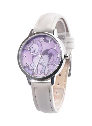 Kids' Water Resistant Leather Analog Watch TY-1 