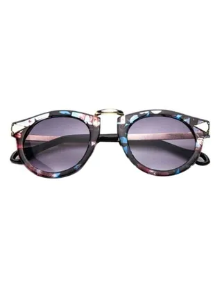 Kids' Fashion Retro Oval Sunglasses 