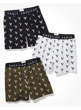 AEO Eagles Stretch Boxer Short 3-Pack 