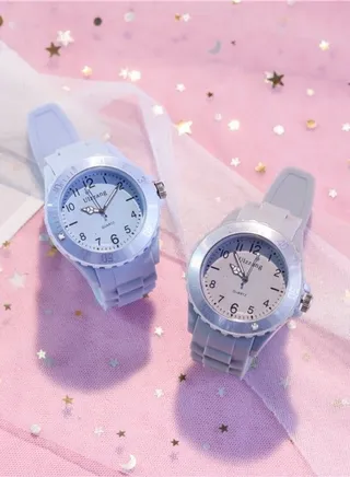 2-Pieces Kids Watches, Waterproof and Drop-Resistant Digital Sports Watch, Adjustable Strap 