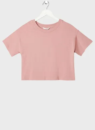 Youth Teen Cropped T-Shirt 
