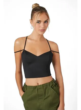 Strappy Cropped Cami 