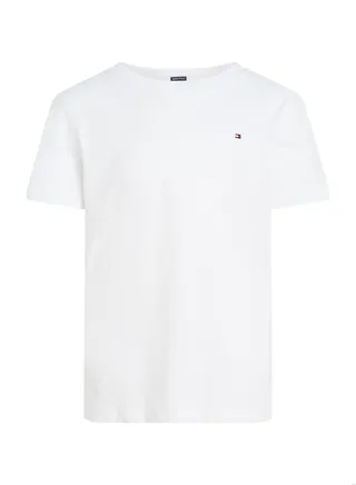 Boys' Essential Organic Cotton T-Shirt, White 