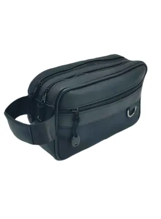 Multi-pocket business management handbag, high quality leather 