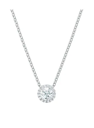Premium Round Diamond Pendant Necklace 