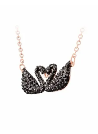 Iconic Swan Pendant Necklace 