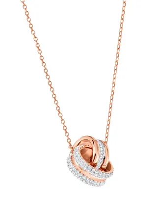 Further Stone Studded Pendant Necklace 