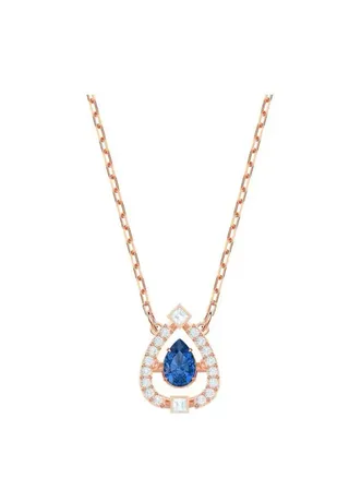 Sparkling Dance Pear Necklace 