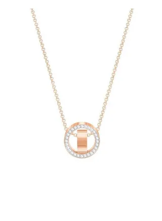 Hollow Stone Studded Necklace 