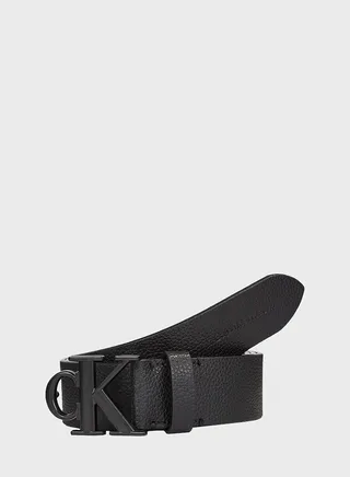 Ro Mono Plaque Lthr Belt 35Mm Belt