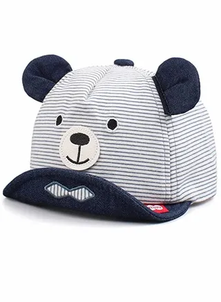 Baby Duck Baseball Hat Cap, Infant Kids Sun Hat Bear Cute Cartoon Caps Spring Summer Baby Hat Spring and Autumn Novel Thin Baseball Cap Flat Tongue Cap Baby Fashion Breathable Comfortable Cotton 