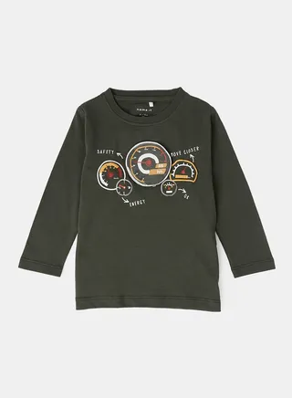 Baby/Kids Speedometer T-Shirt Green 