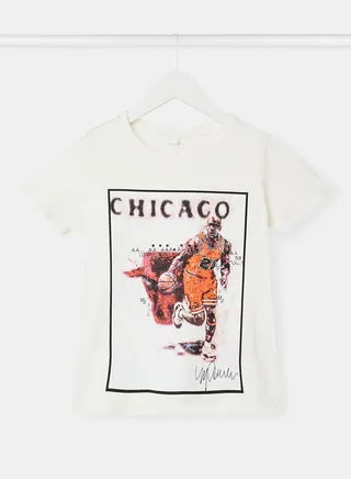 Boys Box Print T-Shirt 