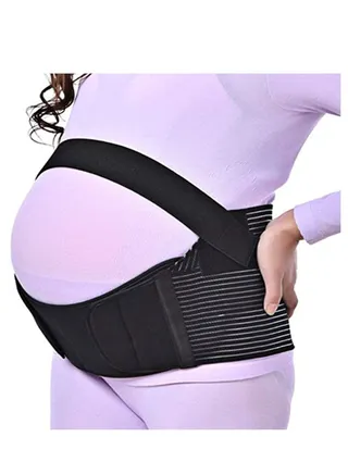 Maternity Belt Pregnancy Support Bump Band Abdominal Belly Back Brace Strap Prenatal to Pregnant Women, Abdomen Pain Reliever 