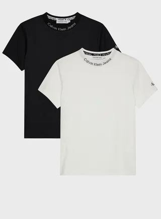 Kids 2 Pack Crew Neck T-Shirt 