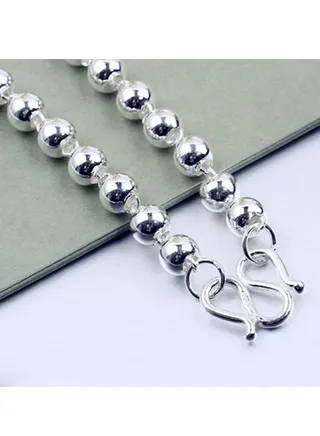 Fine 925 sterling silver necklace 