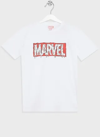 Marvel  Teen Boys Graphic Printed Tee 