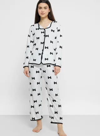 Printed Pyjama Set