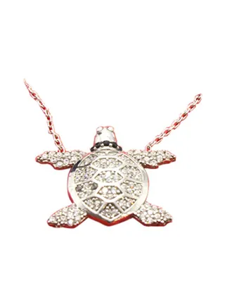 Pure 925 Sterling Silver Trendy Design Pendant Necklace 