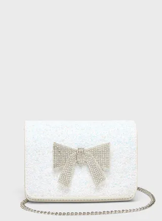Kids Top Handle Bow Detail Fashion Bag 