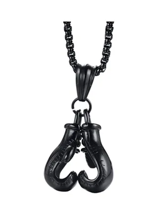 Boxing Glove Pendant Chain Necklace 