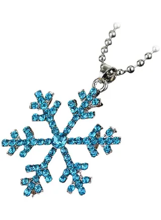 Snowflake Shaped Necklace 
