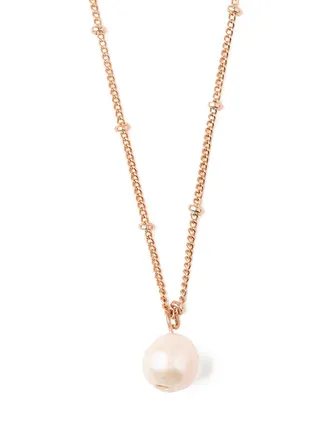 Pearl Drop Ditsy Necklace 