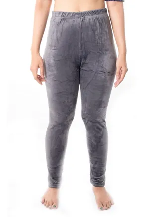 Velvet Lounge Pants Grey 