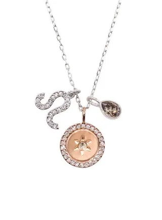 Swarovski Zodiac Leo Stone Studded Pendant Necklace 