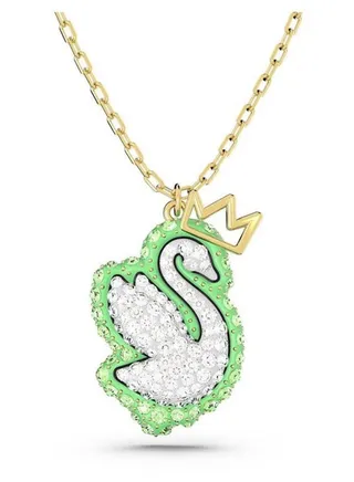 Swarovski POP SWAN Graffiti Swan Light Luxury Necklace 