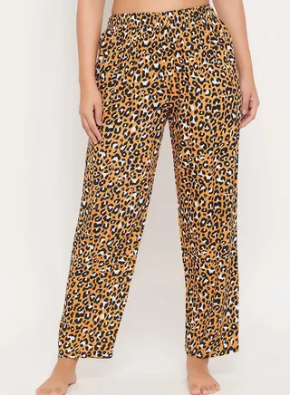 Printed High Waist Pyjama 