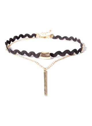 Chain Lace Choker 