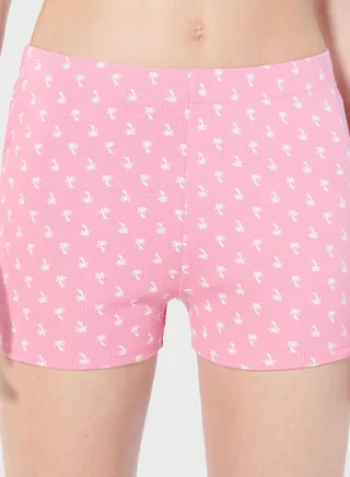 Jersey Fitted Shorts 