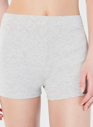 Jersey Fitted Shorts 