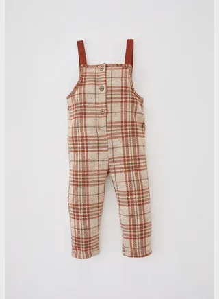 Kids Checks Jumpsuit 