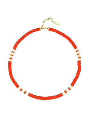 Pop Surfer Choker Red/White 