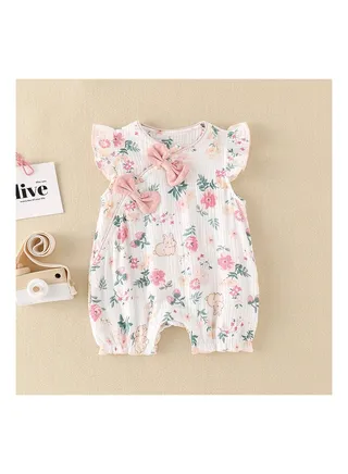 Baby Summer Slim Wrap Bottom Creeper 