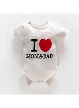 Baby Summer Thin Triangle Bodysuit 