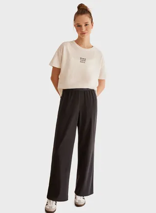 Band Detail Lounge Pants 