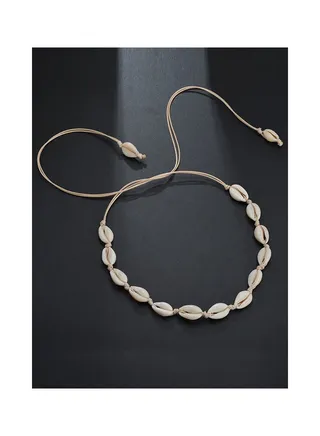 Chic Elegant Stylish Sea Shell Decor Necklace 