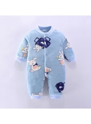 0-1-2 Year Old Baby Home Jumpsuit 