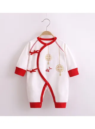 Baby Festive Chinese Style Jumpsuit 