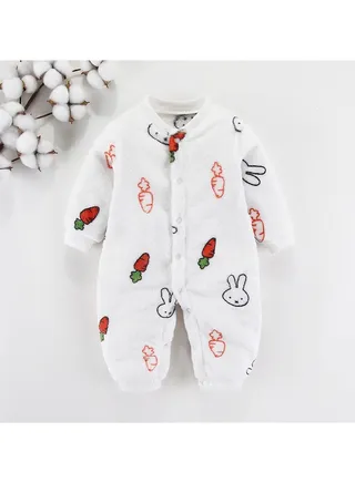 0-1-2 Year Old Baby Home Jumpsuit 