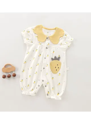 Baby Summer Lightweight Breathable Bodysuit 