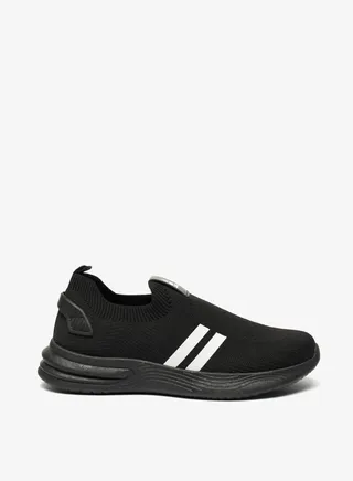 Mens Oaklan By Shoexpress Textured Slip On Sports Shoes By Shoexpress